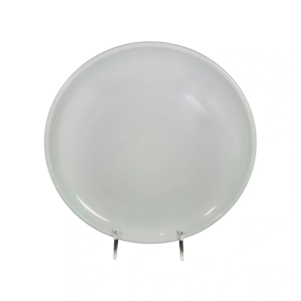 Crate & Barrel White Staxx Dinner Plates Off White Stackable Plates 1/2